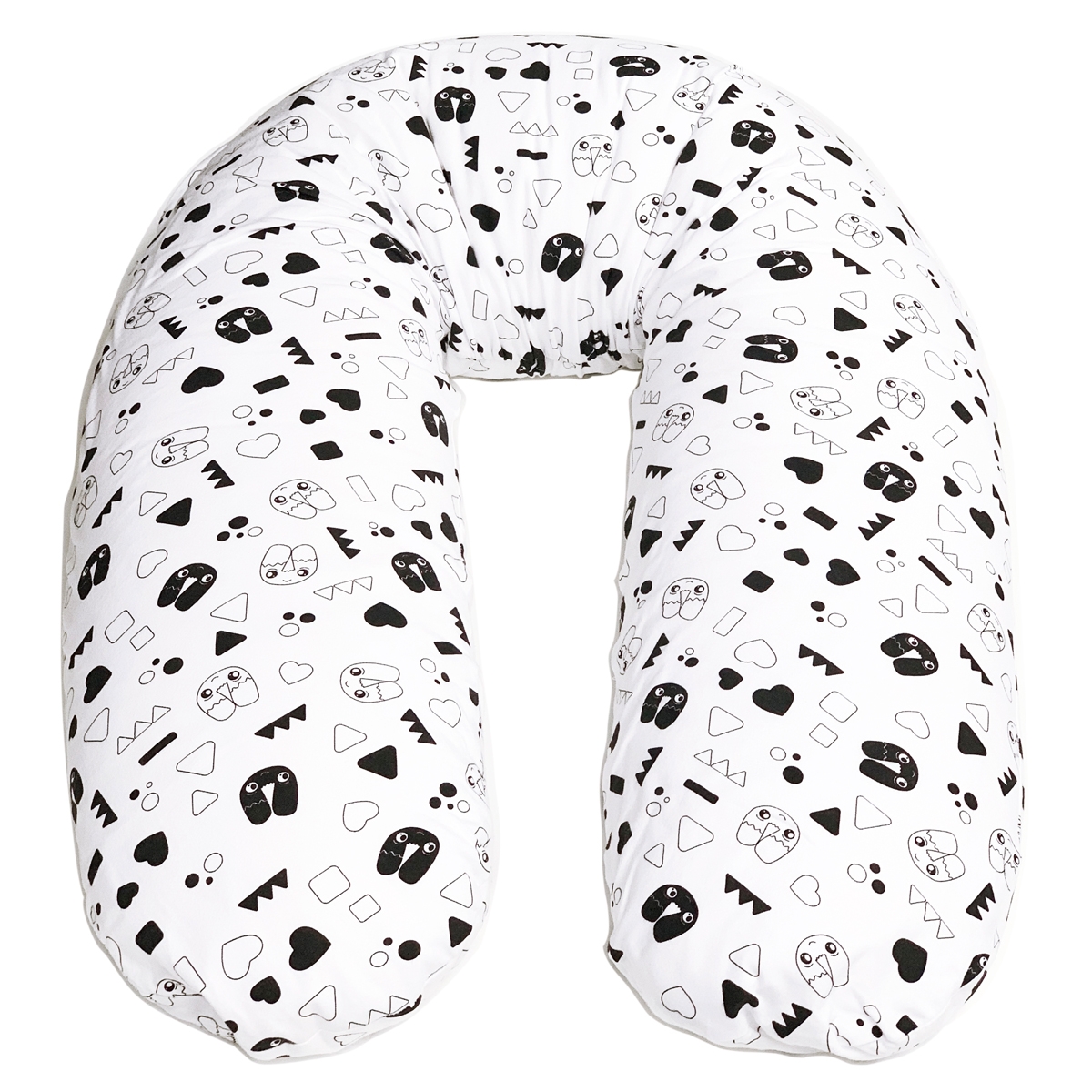 Form Fix XL Hoes zwart & wit jersey