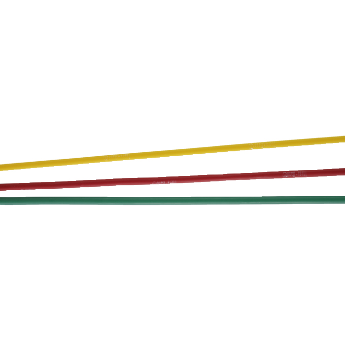 Thera-Band set tubing 1,5 m licht - geel, rood, groen