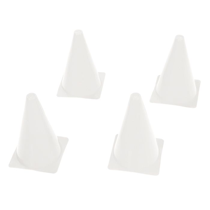Cones wit per set van 4 main product photo