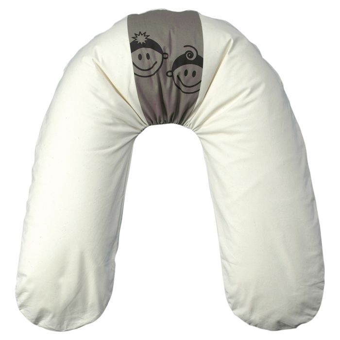 Form Fix XL Hoes gezichtjes/grijs katoen main product photo