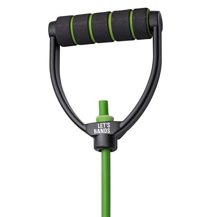 LET'S BANDS POWERBANDS TUBE MEDIUM GROEN