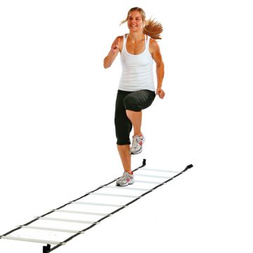 Plastic flat rung ladder (1 x 4,5 m)