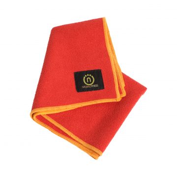 YOGA HANDDOEK ROOD/GEEL