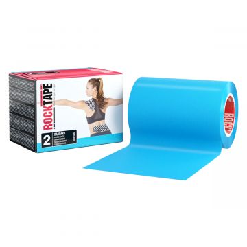 ROCKTAPE 10CM 5M BLAUW