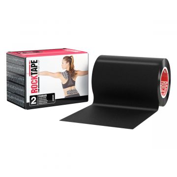 ROCKTAPE 10CM 5M ZWART