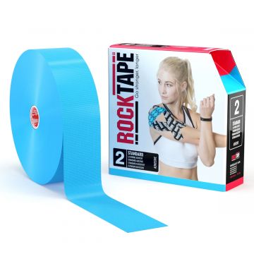 ROCKTAPE 5CM 32M BLAUW