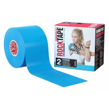 ROCKTAPE 5CM 5M BLAUW