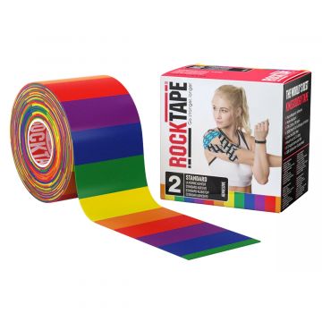 ROCKTAPE 5CM 5M REGENBOOG