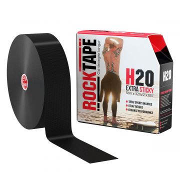 ROCKTAPE H20 5CM 32M ZWART