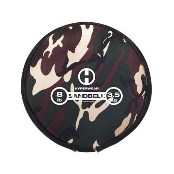 Hyperwear SandBell camo 8 lbs - 3,5 kg gevuld