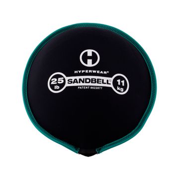 Hyperwear SandBell 25 lbs - 11 kg gevuld