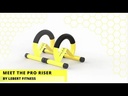 Lebert Pro Risers - Geel - 4lbs