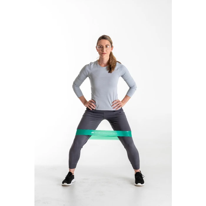 Thera-Band Loops 20 cm/ 8" zwaar - groen