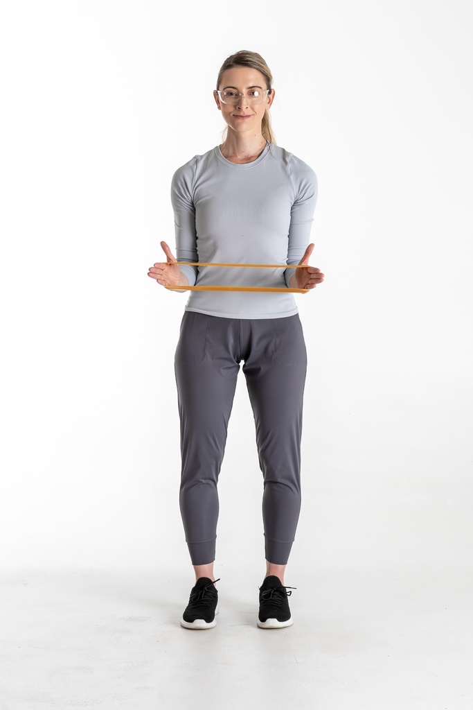 Thera-Band Loops 45 cm/ 18" max. zwaar - goud