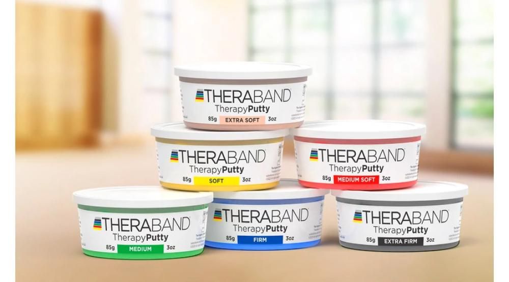 Thera-Band TherapyPutty Blauw Stevig 85gr/3oz