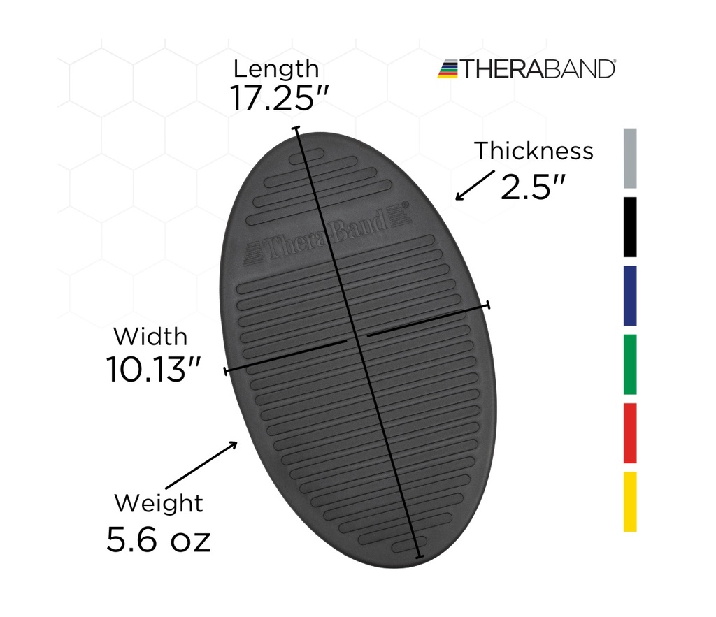 TheraBand Balanstrainer - zwart