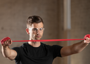 Theraband 5,5 m medium - rood 