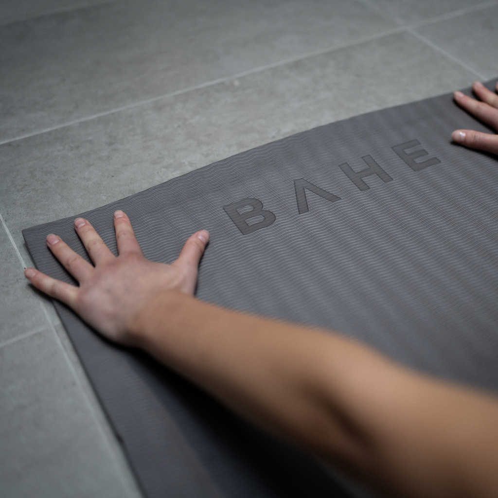 BAHE - REVERSIBLE MAT PEBBLE GREY