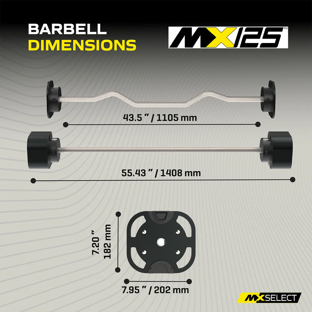 MX125 EVO Barbell System