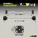 MX125 EVO Barbell System