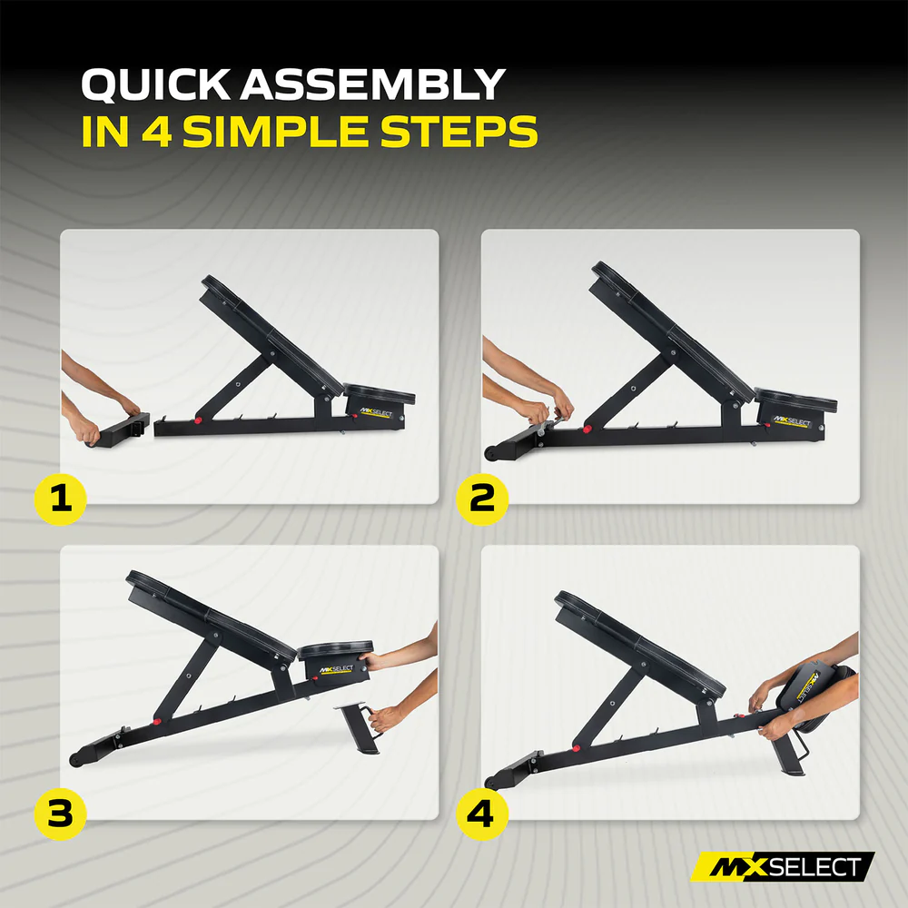 MX Select Adjustable Training Bench