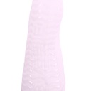 BAHE - STUDIO GRIPPY CREW SOCKS - Pink/White