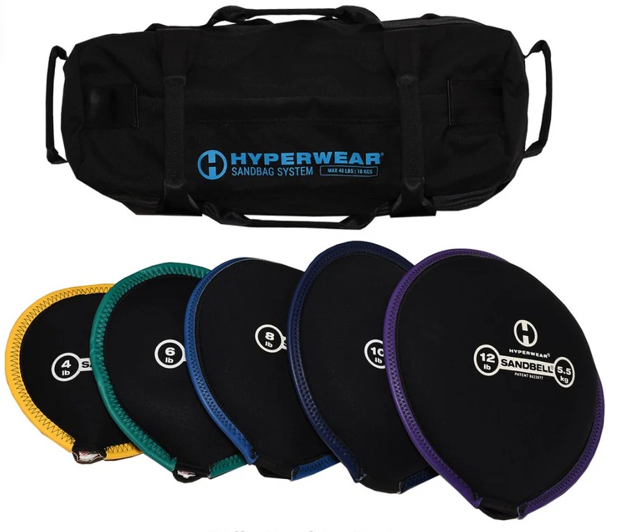 SANDBAG Small 40 lb, gevuld met 5 Sandbells