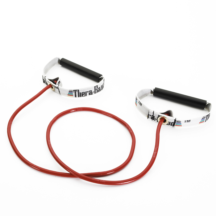 Theraband Bodytrainer 1,4 m vast medium - rood