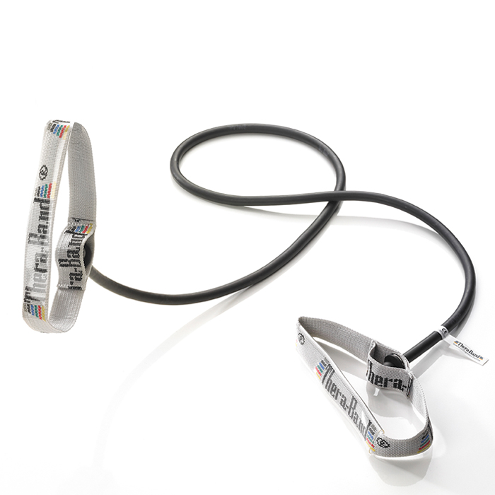 Theraband Bodytrainer 1,4 m flexibel spec. zwaar - zwart
