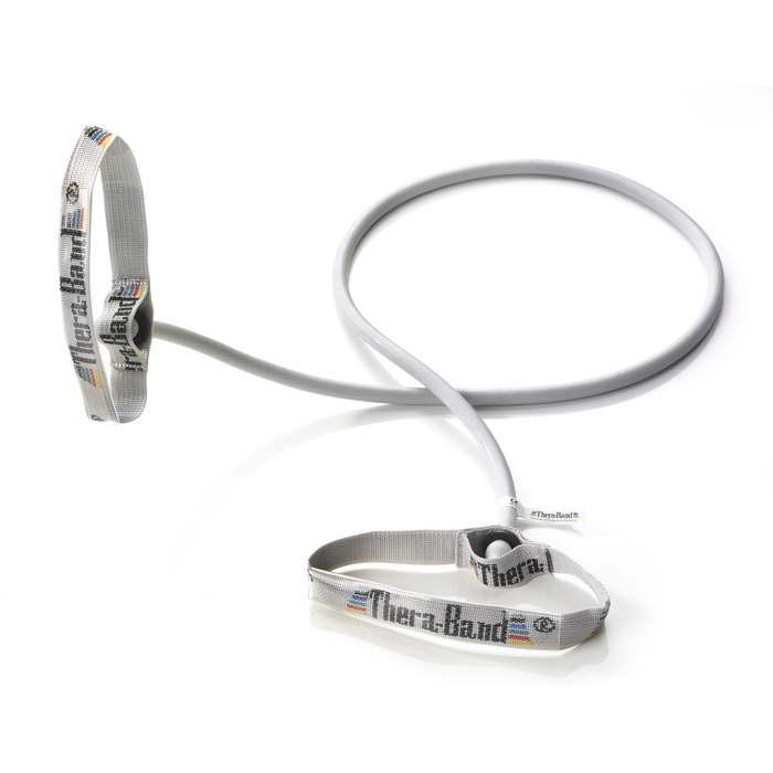 Theraband Bodytrainer 1,4 m flexibel super zwaar - zilver
