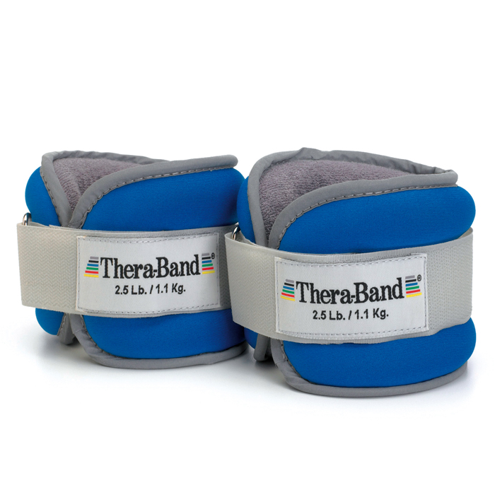 Theraband enkel & pols gewichtsmanchetten - blauw