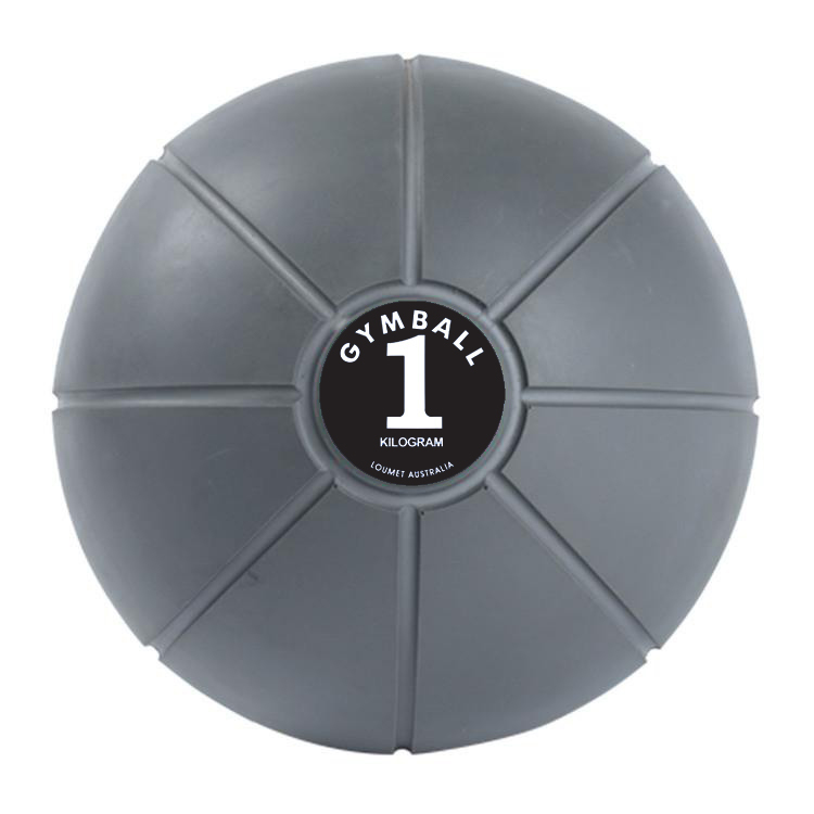 Loumet Gymball 1 kg - grijs