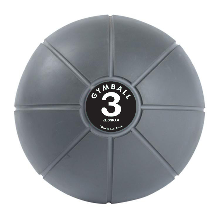 Loumet Gymball 3 kg - grijs