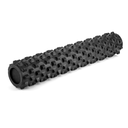 RumblerRoller 31" Full Size Xtra Firm Black Textured Foam Roller