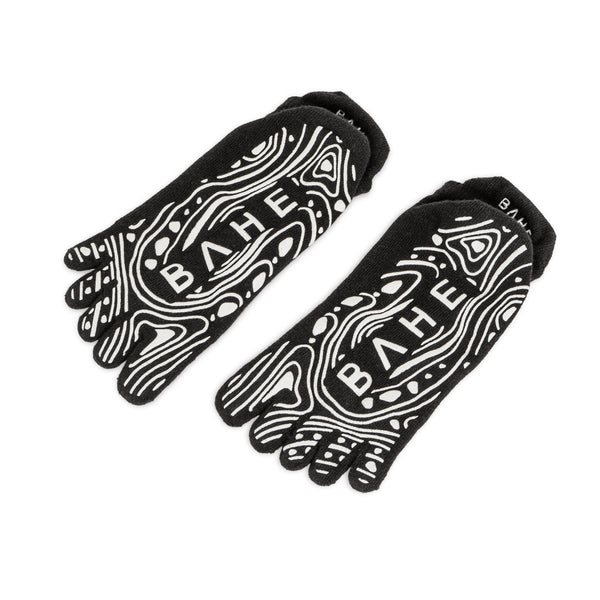 BAHE STUDIO GRIPPY CLOSETOE SOCKS ANTHRACITE