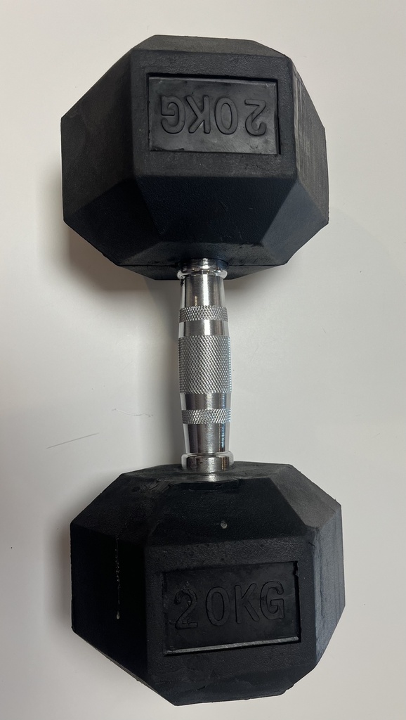 Tweede kansje - 20 kg - 1 losse Hex Dumbbell - Te licht