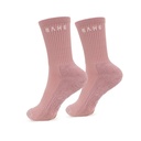 BAHE - STUDIO GRIPPY CREW SOCKS - MAUVE
