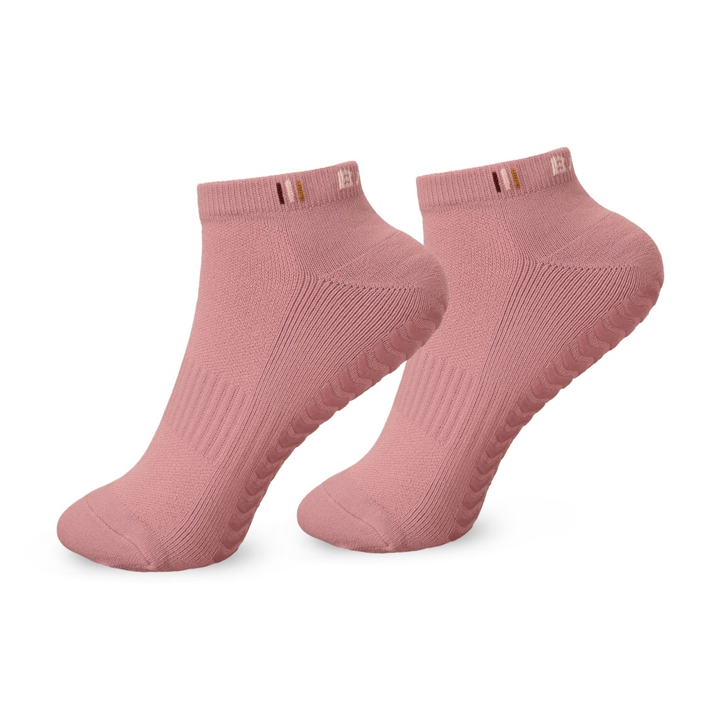 BAHE - GRIPPY ANKLE SOCKS MAUVE