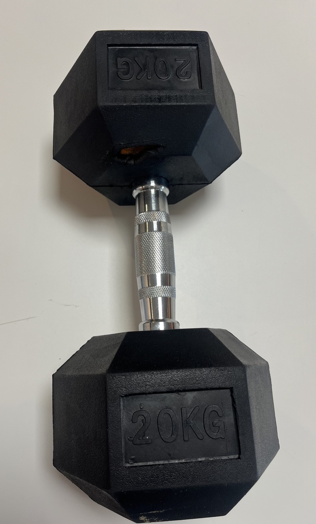 Tweede kansje - 20 kg - 1 losse Hex Dumbbell - Beschadigd