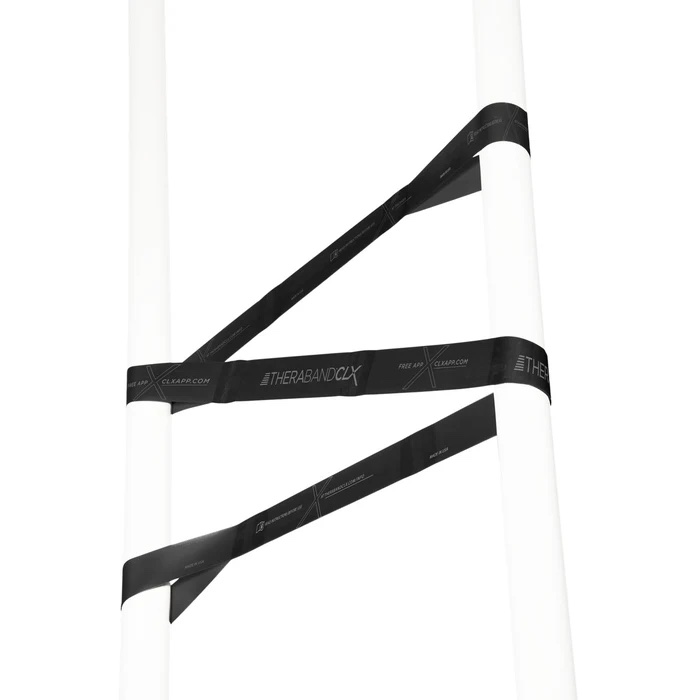 Theraband CLX 22m Dispenser - speciaal zwaar zwart