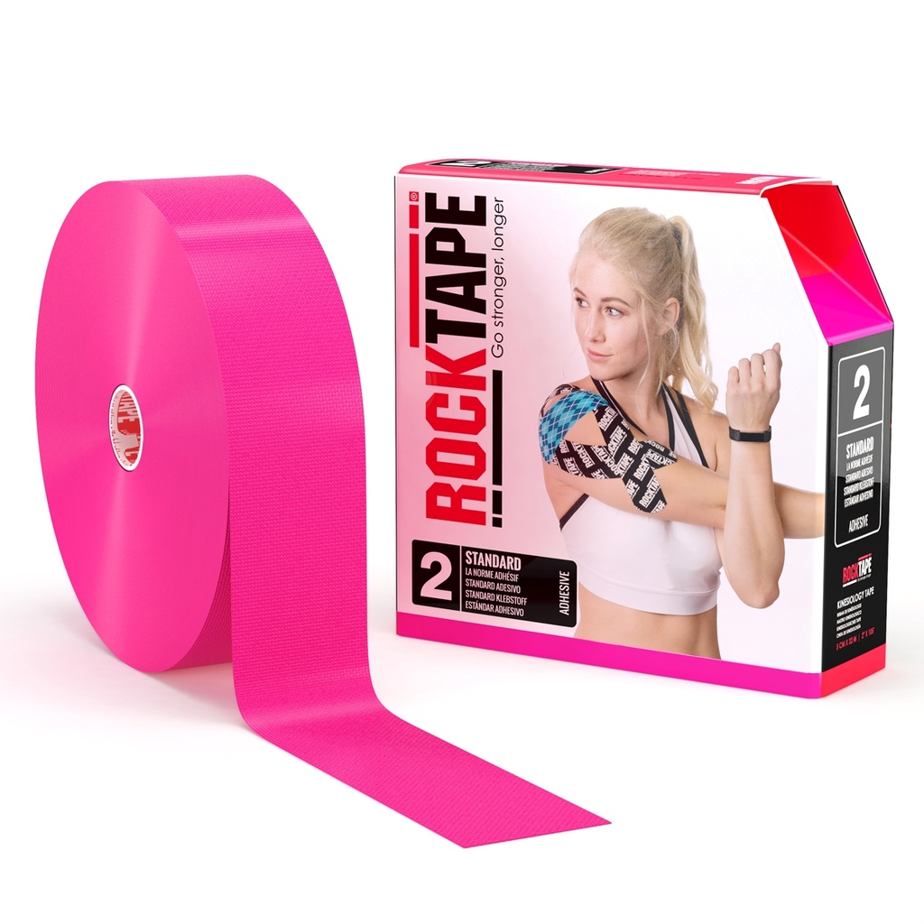 RockTape (5cm x 32m) roze
