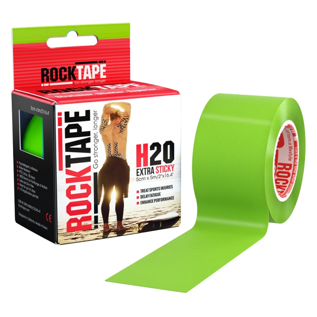 RockTape H2O (5cm x 5m) lime