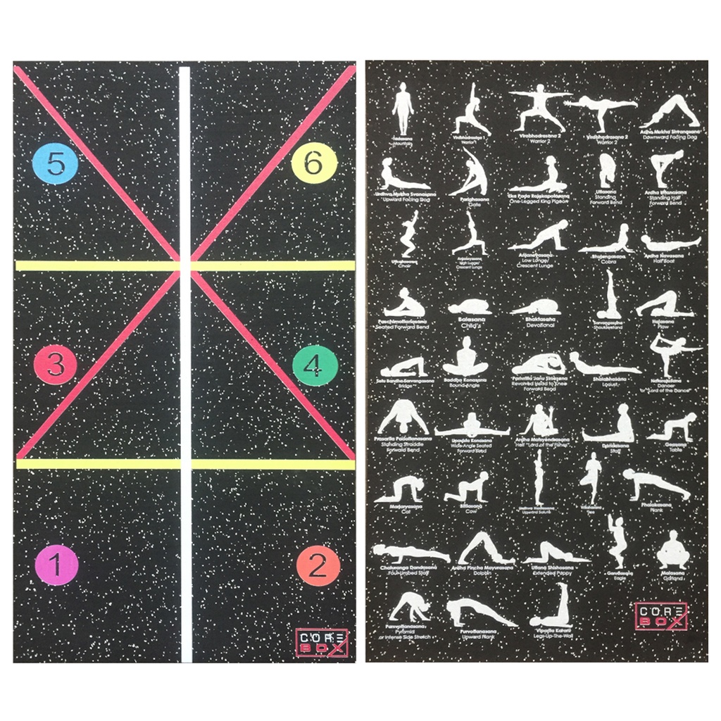 [cb125d] Core Box Mat Duo 66x125 cm