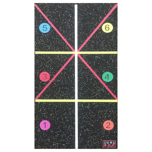 [cb125m] Core Box Mat Lines 66x125 cm