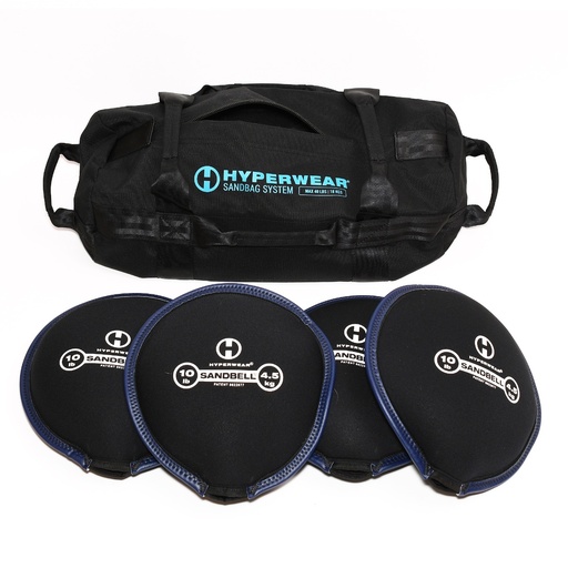 [512741] SANDBAG Small 40 lb, gevuld met 4 x 4,5 kg Sandbells