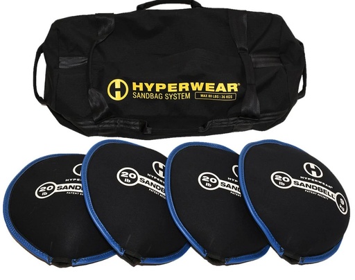 [512781] SANDBAG Medium 80 lb, gevuld met 4 x 9 kg Sandbells