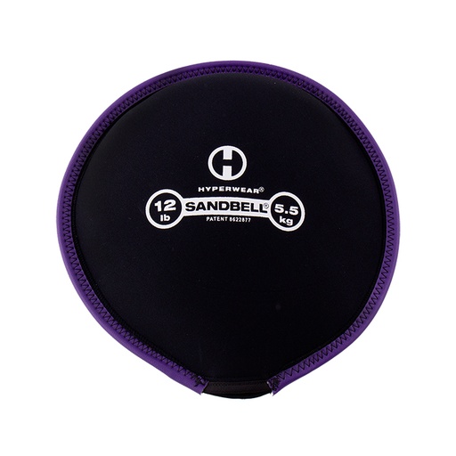 [512512] SandBell 5,5 kg (12 lbs) - paars