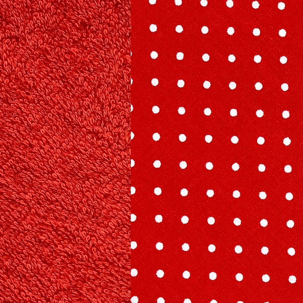 [058711] Form Fix XL Hoes - Rood/Polkadot