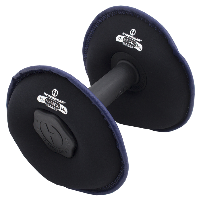 [517015] SoftBell Dumbbell 6,8 kg (15 lbs) - indigo