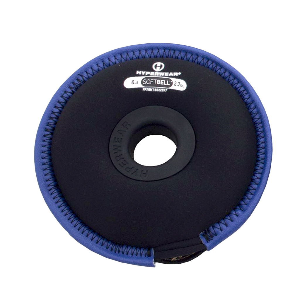 [517106] SoftBell Weight Plate 2,6 kg (6 lbs) - blauw
